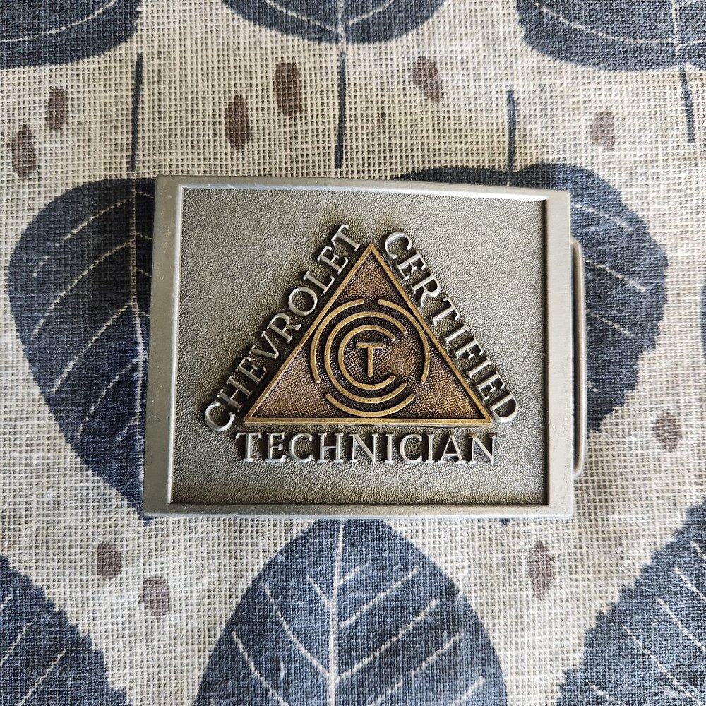 Belt Buckle - Chevrolet Certified Technician